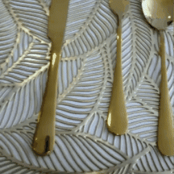 Set de 24 cubiertos con estuche