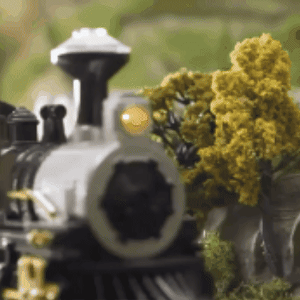 Tren para decoración navideña