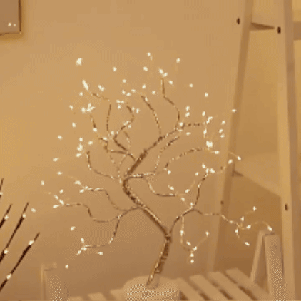 Árbol decorativo con luz led