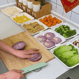 Organizador de carnes y verduras