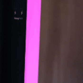 Barra de luz RGB rítmica x 2 unds