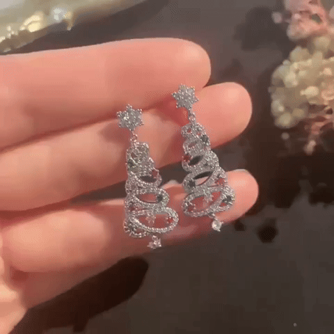 Aretes navideños