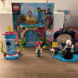 Kit princesa Ariel 222 piezas