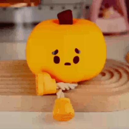 Luz nocturna en forma de calabaza