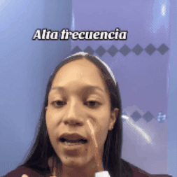 Masaje alta Frecuencia facial electrodos