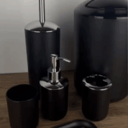 Accesorios para baño x 6 unds