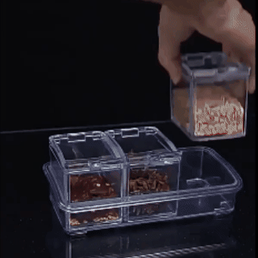 Condimentero en caja x 4
