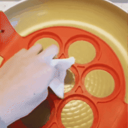 Molde de silicona para pancakes