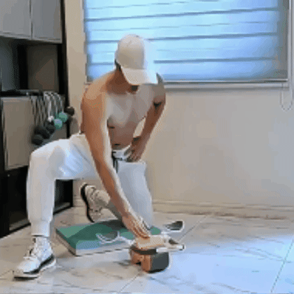Combo entrenador abdominal + lazo para saltar con contador digital