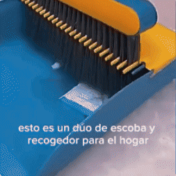 Kit escoba con recogedor retráctil