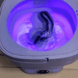 Mini lavadora eléctrica plegable