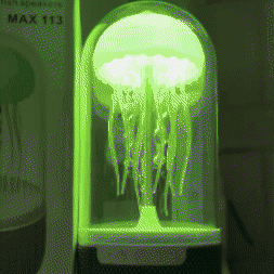 Lámpara parlante Led diseño medusa