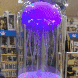 Lámpara parlante Led diseño medusa