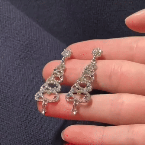 Aretes navideños