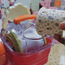 Maquina real para hacer helados