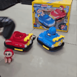 Carros chocones a control remoto