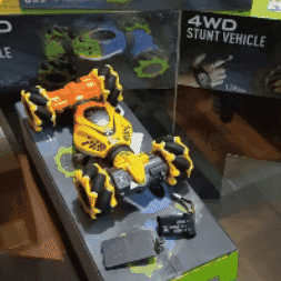 Carro acrobático con sensor 4wd a control remoto