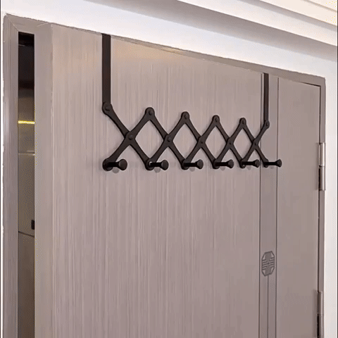 Perchero organizador para puerta