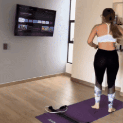 Combo rodillo masajeador y barra para pilates
