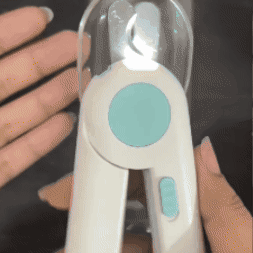 Corta uñas para mascotas con luz led x 2 unds