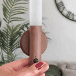 Lámpara led recargable con sensor