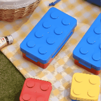Lonchera tipo lego
