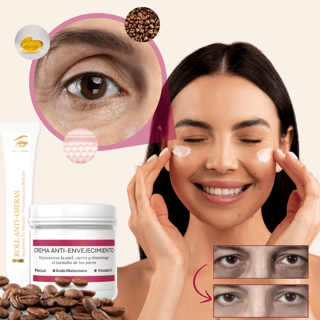 Kit de renovador de ojos - reafirma, despigmenta y reduce la inflamación✨