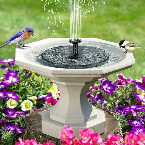 Fuente de agua solar: ¡No necesitas baterías ni cables!🌞💧