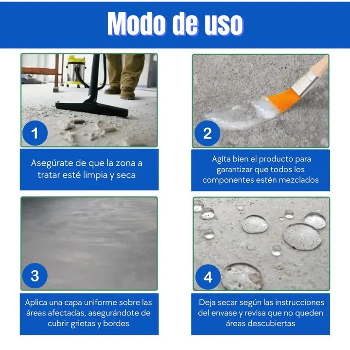 IMPERMEABILIZANTE AGUA CERO X600GR: Adiós a la humedad y filtración🏠💧