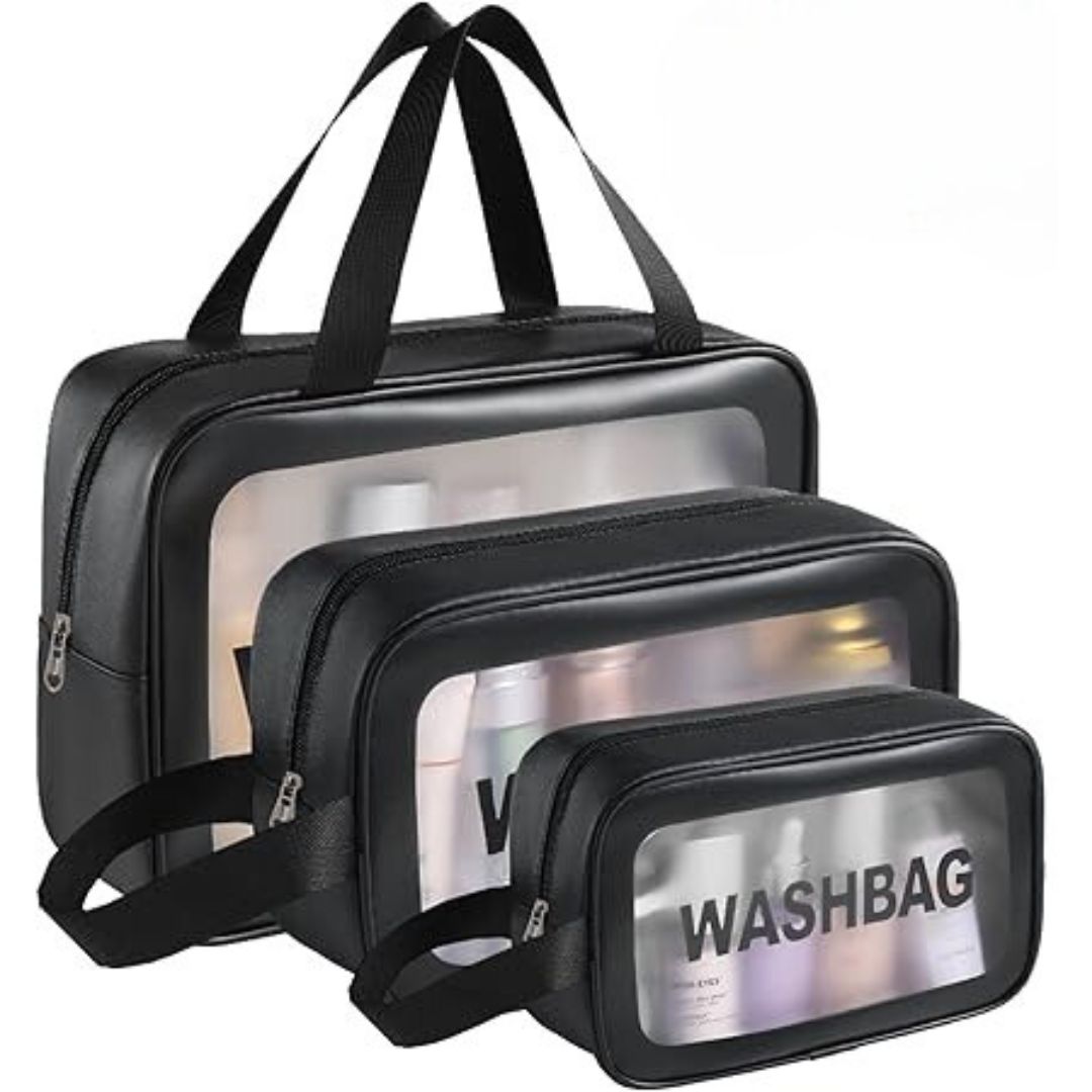 Set x 3 cosmetiqueras Washbag