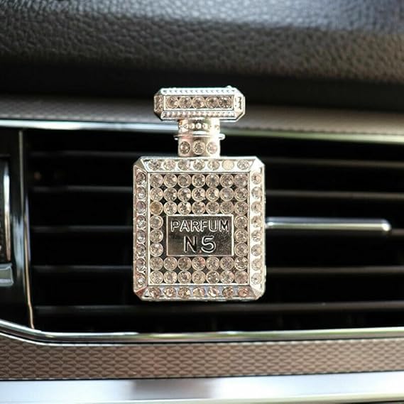 Ambientador para carro diseño perfume Channel 2 unds