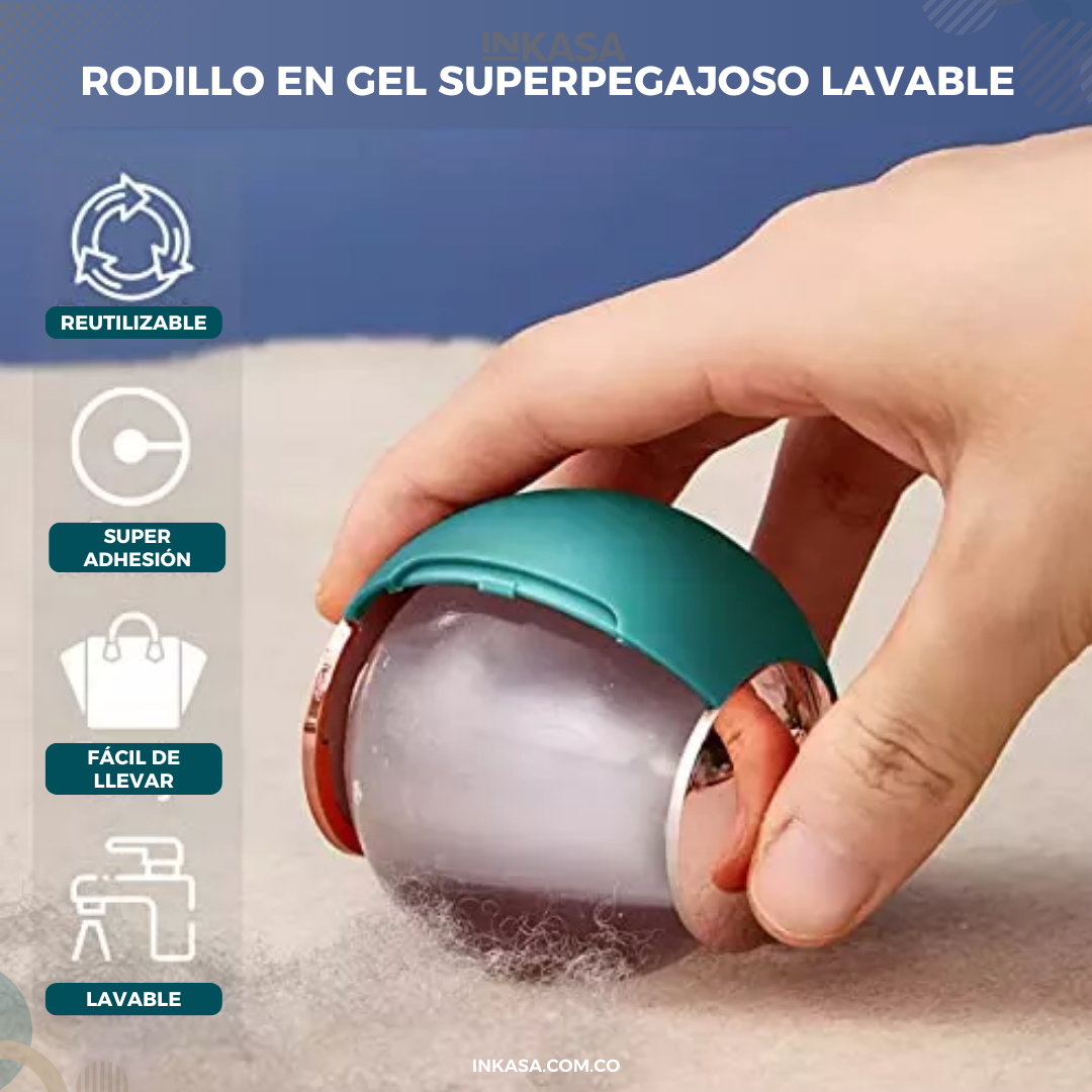 Rodillo En Gel Quita Pelusa