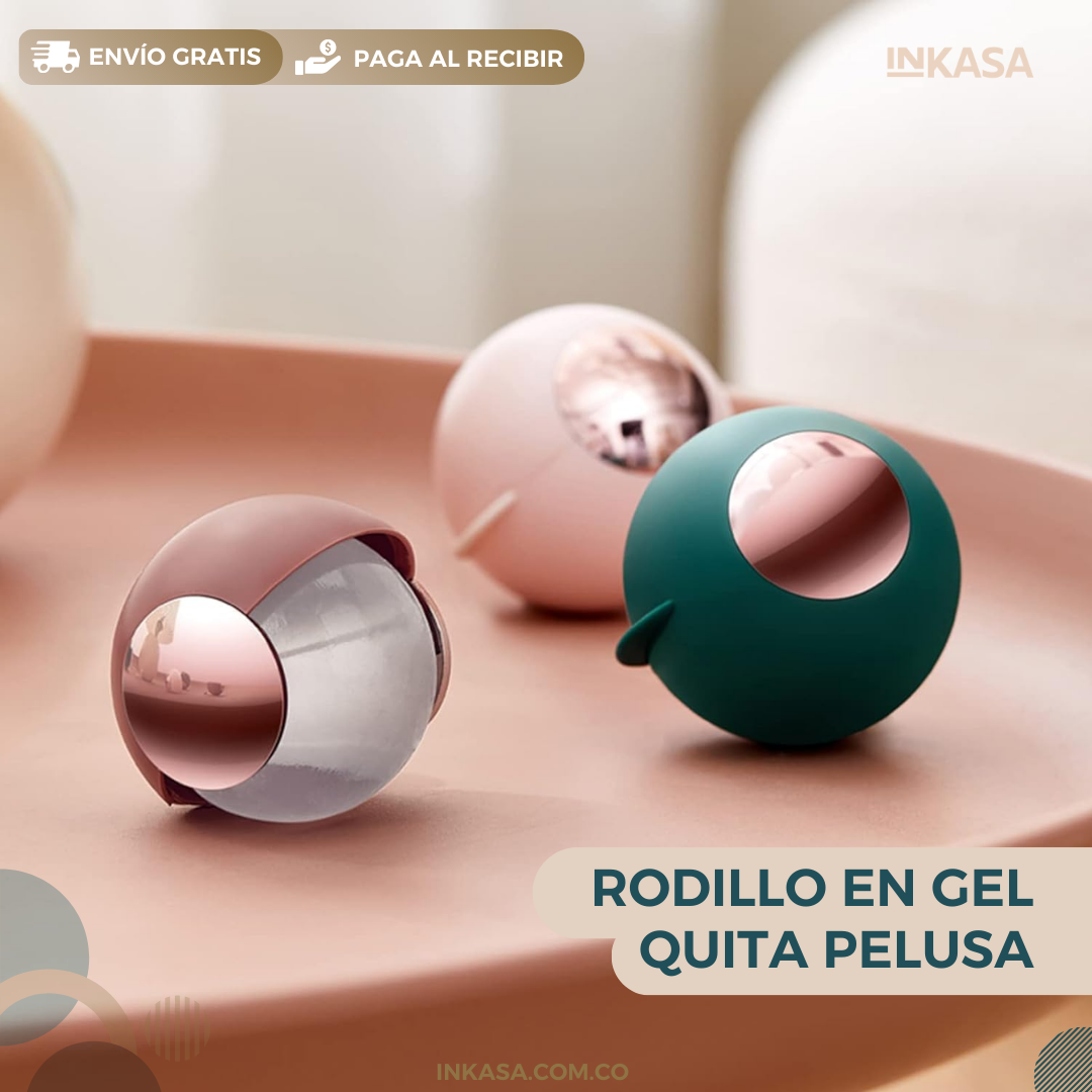 Rodillo En Gel Quita Pelusa