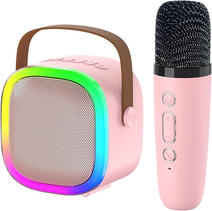 Parlante inalámbrico Karaoke con micrófono