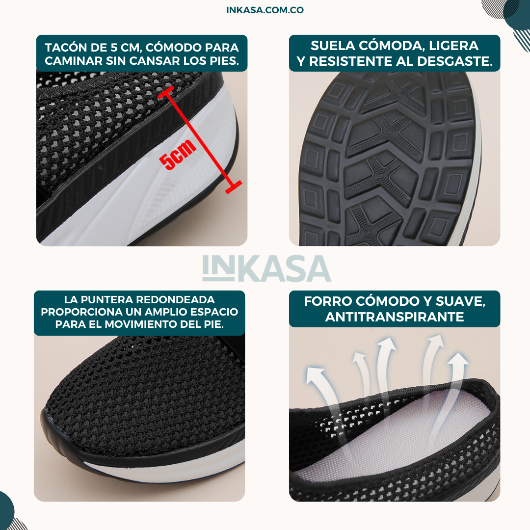 Tenis Ortopedicos Transpirables
