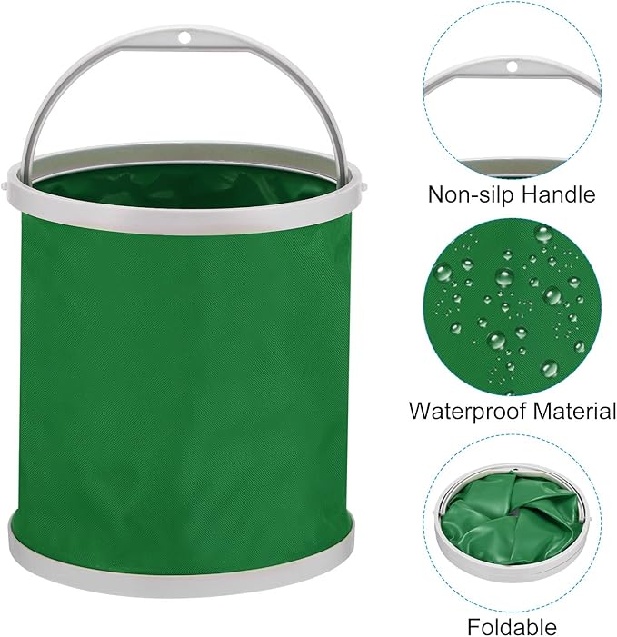 Balde multifuncional plegable