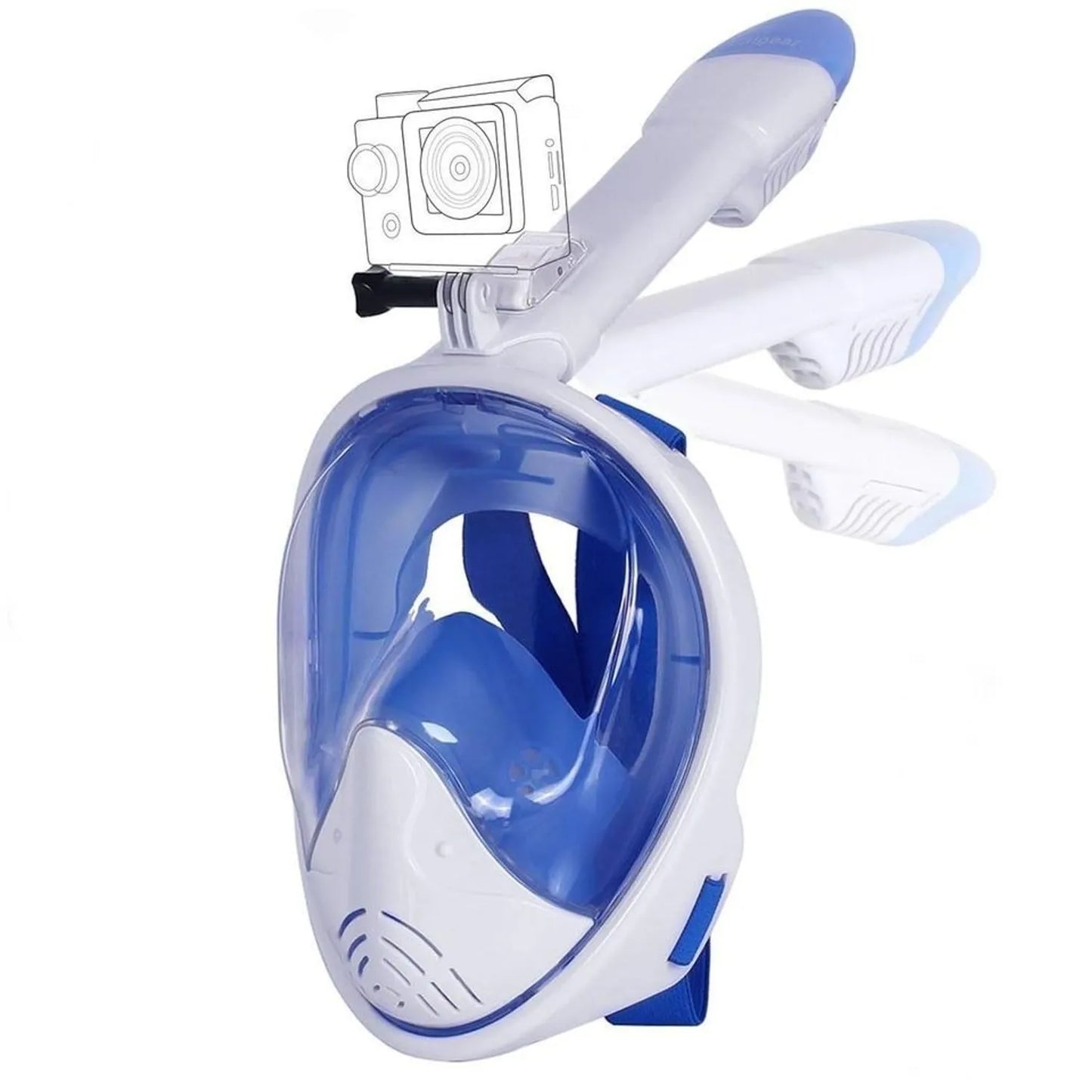Careta Snorkel® – Máscara de Snorkel 180° con Respiración Total y Antivaho🌊