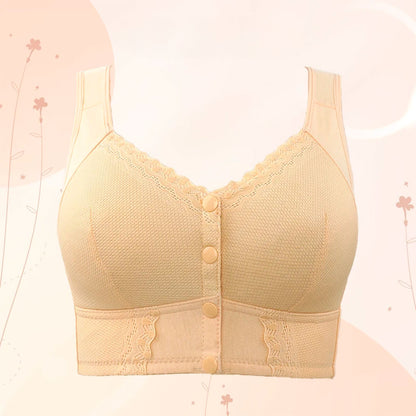 Brasier Sin Costura PACK X3: Con cierre frontal para personas mayores👩‍🦳