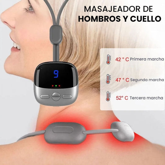 Masajeador Eléctrico Portátil para Cuello y Espalda🫨⚡