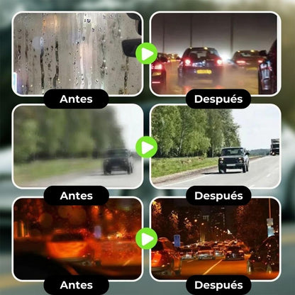 Cepillo antiempañante para parabrisas de coche