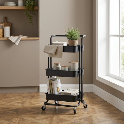 Carro Organizador De Cocina Multiusos Mueble Hogar 3 niveles