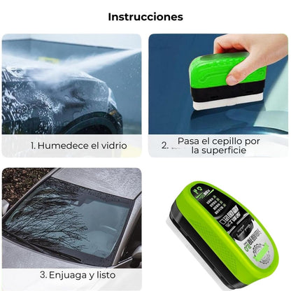 Cepillo antiempañante para parabrisas de coche