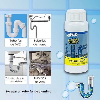 Wild tornado destapa cañerías 2 unds