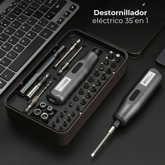Destornillador eléctrico 35 en 1