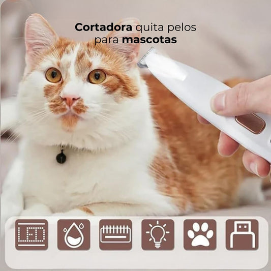 Cortadora quita pelos para mascotas