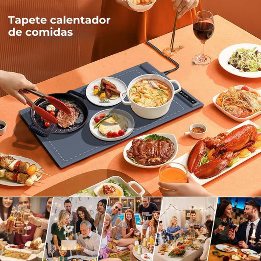Tapete calentador de comida