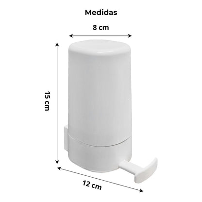 Molinillo de jabón montado en la pared