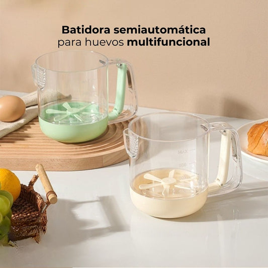 Batidora semiautomática para huevos multifuncional
