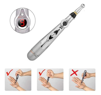 Lapiz Acupuntura 3 Puntas Con Gel