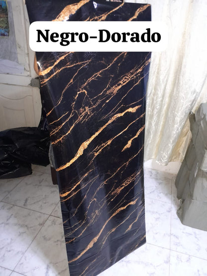 PAPEL STICKER DE MARMOL: protege y modifica el aspecto de tu cocina en una PREMIUM😎🏡